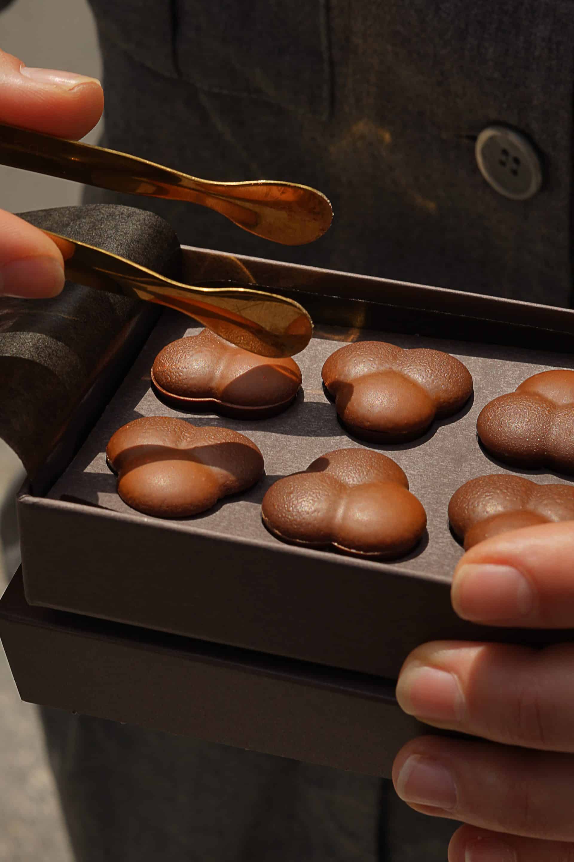 Collaboration Alleno rivoire Kalios chocolat Olive kalamata