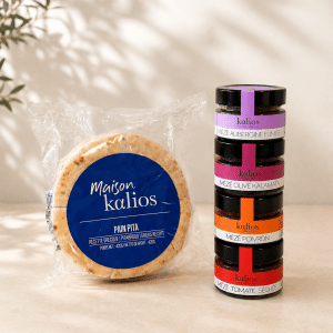 Coffret Pain Pita & Meze - Apéro grec